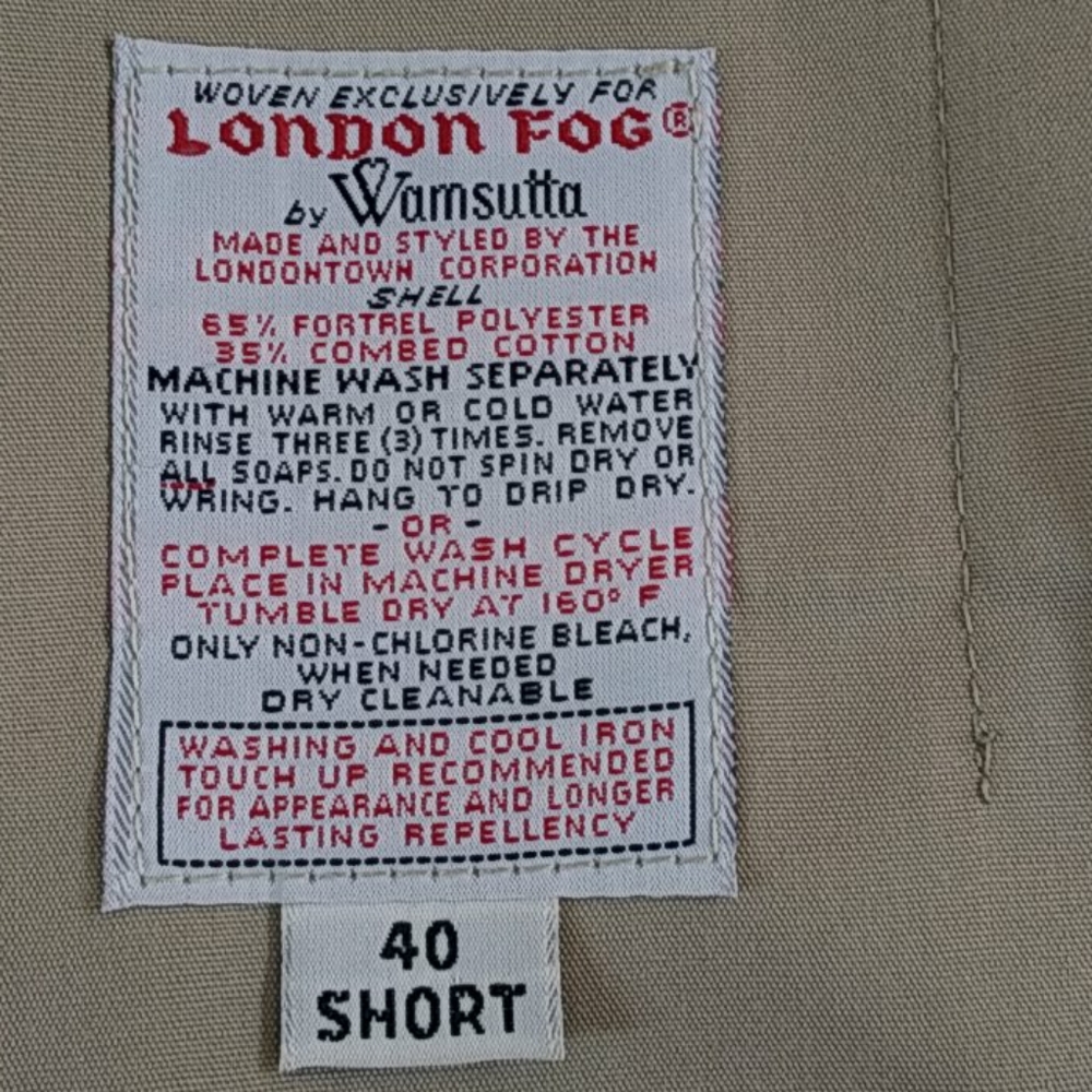 London Fog Trench Coat - Picture 11 of 11